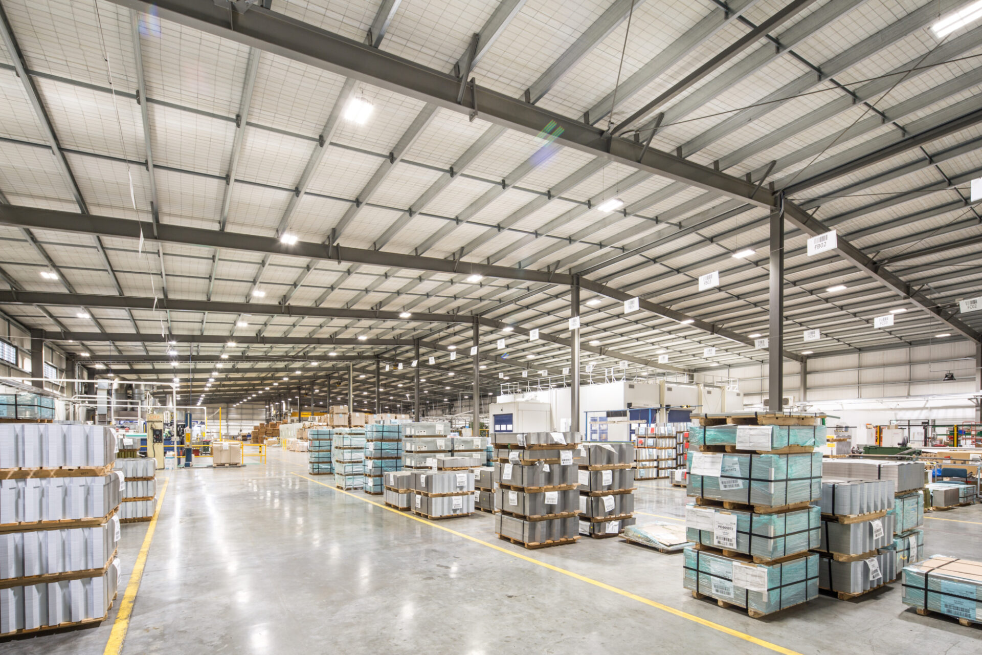 Tomoana Inside warehouse